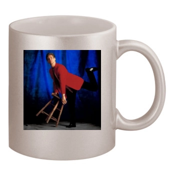 Jim Carrey 11oz Metallic Silver Mug