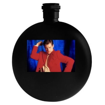 Jim Carrey Round Flask