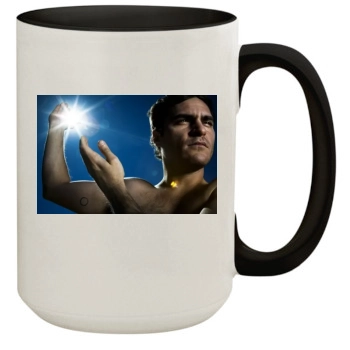 Joaquin Phoenix 15oz Colored Inner & Handle Mug