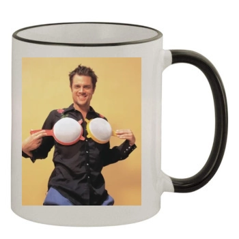 Johnny Knoxville 11oz Colored Rim & Handle Mug