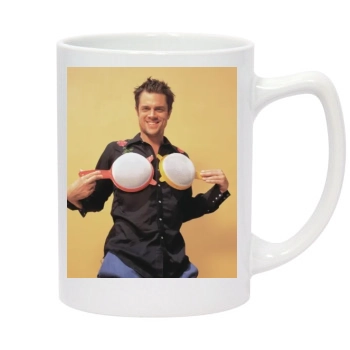 Johnny Knoxville 14oz White Statesman Mug