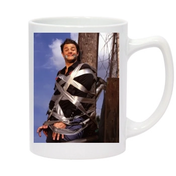 Johnny Knoxville 14oz White Statesman Mug