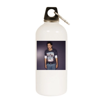 Johnny Knoxville White Water Bottle With Carabiner