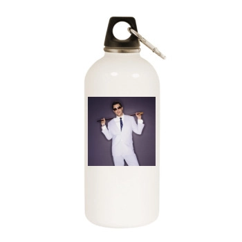 Johnny Knoxville White Water Bottle With Carabiner