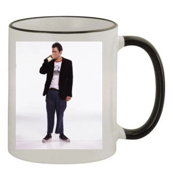 Johnny Knoxville 11oz Colored Rim & Handle Mug