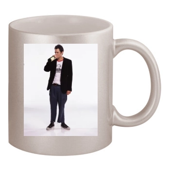 Johnny Knoxville 11oz Metallic Silver Mug