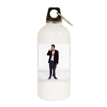 Johnny Knoxville White Water Bottle With Carabiner