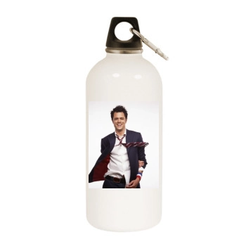 Johnny Knoxville White Water Bottle With Carabiner