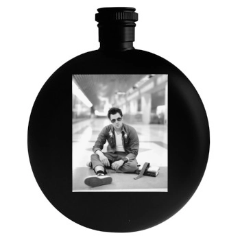 Johnny Knoxville Round Flask