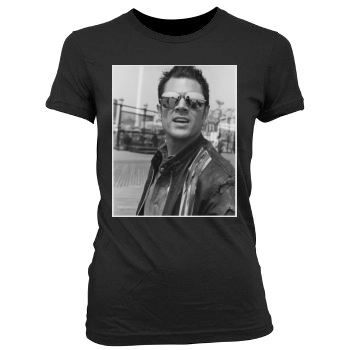 Johnny Knoxville Women's Junior Cut Crewneck T-Shirt