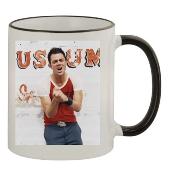 Johnny Knoxville 11oz Colored Rim & Handle Mug