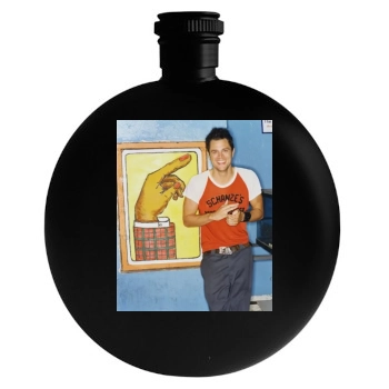 Johnny Knoxville Round Flask