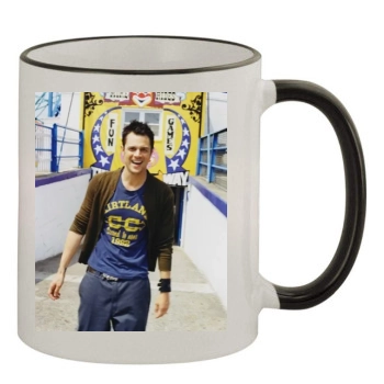 Johnny Knoxville 11oz Colored Rim & Handle Mug