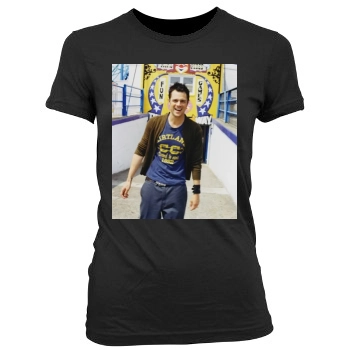 Johnny Knoxville Women's Junior Cut Crewneck T-Shirt