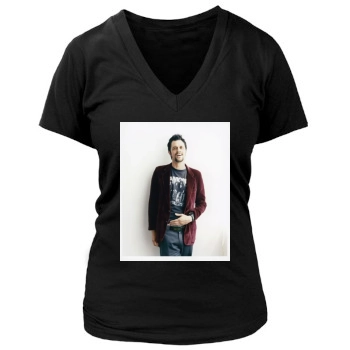 Johnny Knoxville Women's Deep V-Neck TShirt