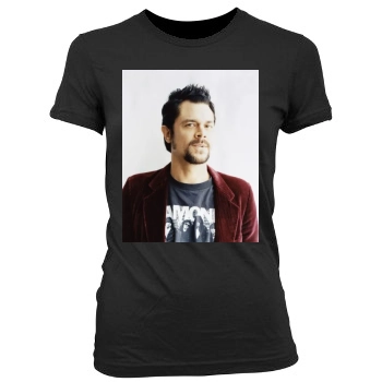 Johnny Knoxville Women's Junior Cut Crewneck T-Shirt