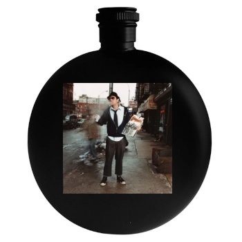 Johnny Knoxville Round Flask