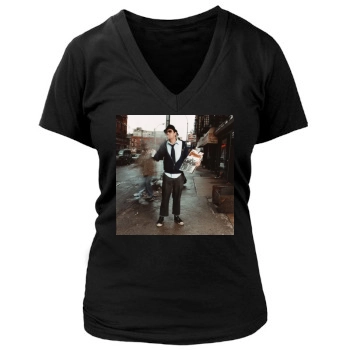 Johnny Knoxville Women's Deep V-Neck TShirt