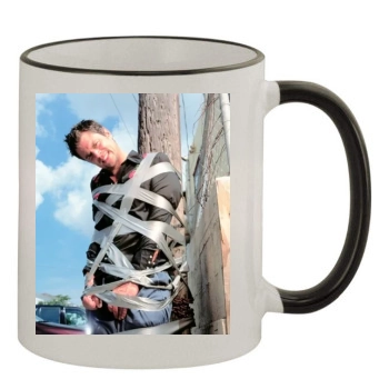 Johnny Knoxville 11oz Colored Rim & Handle Mug