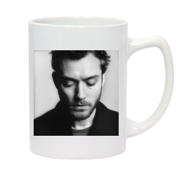 Jude Law 14oz White Statesman Mug