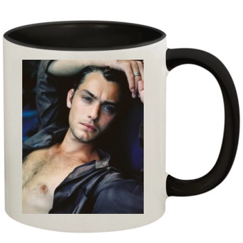 Jude Law 11oz Colored Inner & Handle Mug