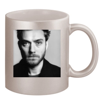 Jude Law 11oz Metallic Silver Mug