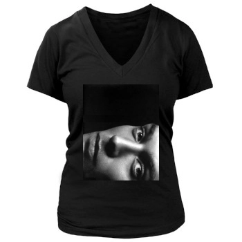 Jude Law Women's Deep V-Neck TShirt