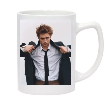 Robert Pattinson 14oz White Statesman Mug