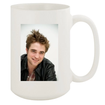 Robert Pattinson 15oz White Mug