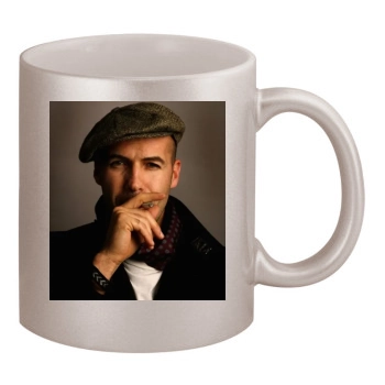 Billy Zane 11oz Metallic Silver Mug