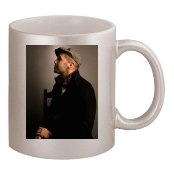 Billy Zane 11oz Metallic Silver Mug