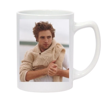 Robert Pattinson 14oz White Statesman Mug