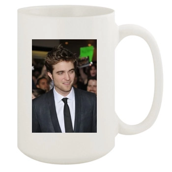 Robert Pattinson 15oz White Mug