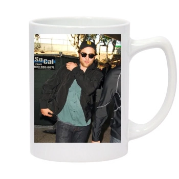 Robert Pattinson 14oz White Statesman Mug