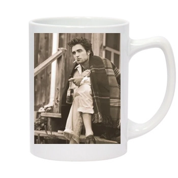 Robert Pattinson 14oz White Statesman Mug