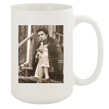 Robert Pattinson 15oz White Mug