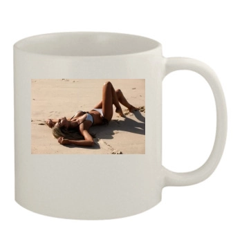 Natalie Jayne Roser 11oz White Mug