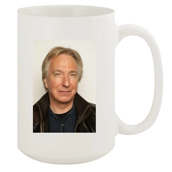 Alan Rickman 15oz White Mug