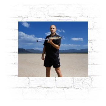 Andre Agassi Metal Wall Art