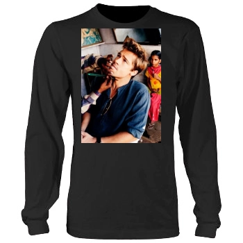 Brad Pitt Men's Heavy Long Sleeve TShirt