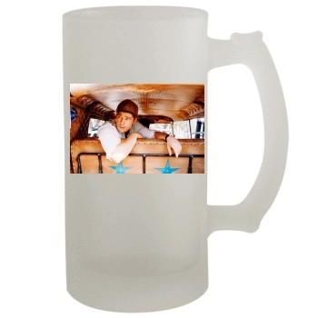 Brad Pitt 16oz Frosted Beer Stein