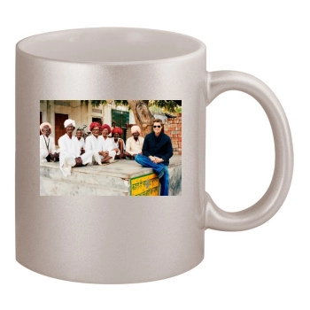 Brad Pitt 11oz Metallic Silver Mug