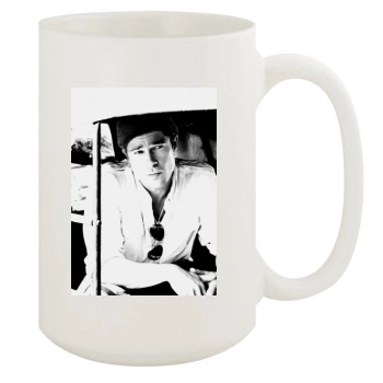 Brad Pitt 15oz White Mug