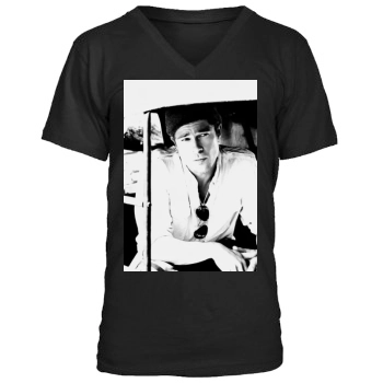 Brad Pitt Men's V-Neck T-Shirt