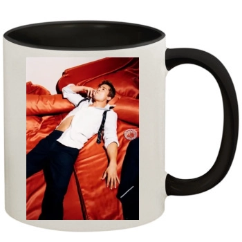 Brad Pitt 11oz Colored Inner & Handle Mug