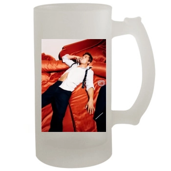 Brad Pitt 16oz Frosted Beer Stein