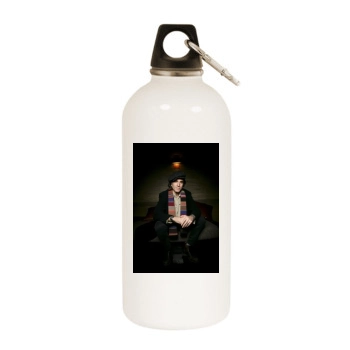 Daniel Day Lewis White Water Bottle With Carabiner