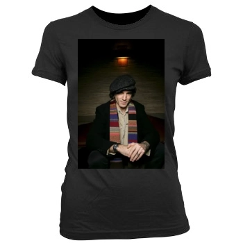 Daniel Day Lewis Women's Junior Cut Crewneck T-Shirt