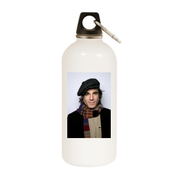 Daniel Day Lewis White Water Bottle With Carabiner