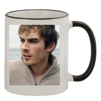 Ian Somerhalder 11oz Colored Rim & Handle Mug